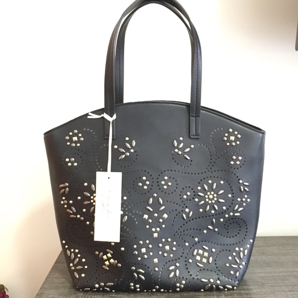 Kate & Alex Cuttaro Handbags - Kate & Alex Cuttaro // Studded Bucket Bag